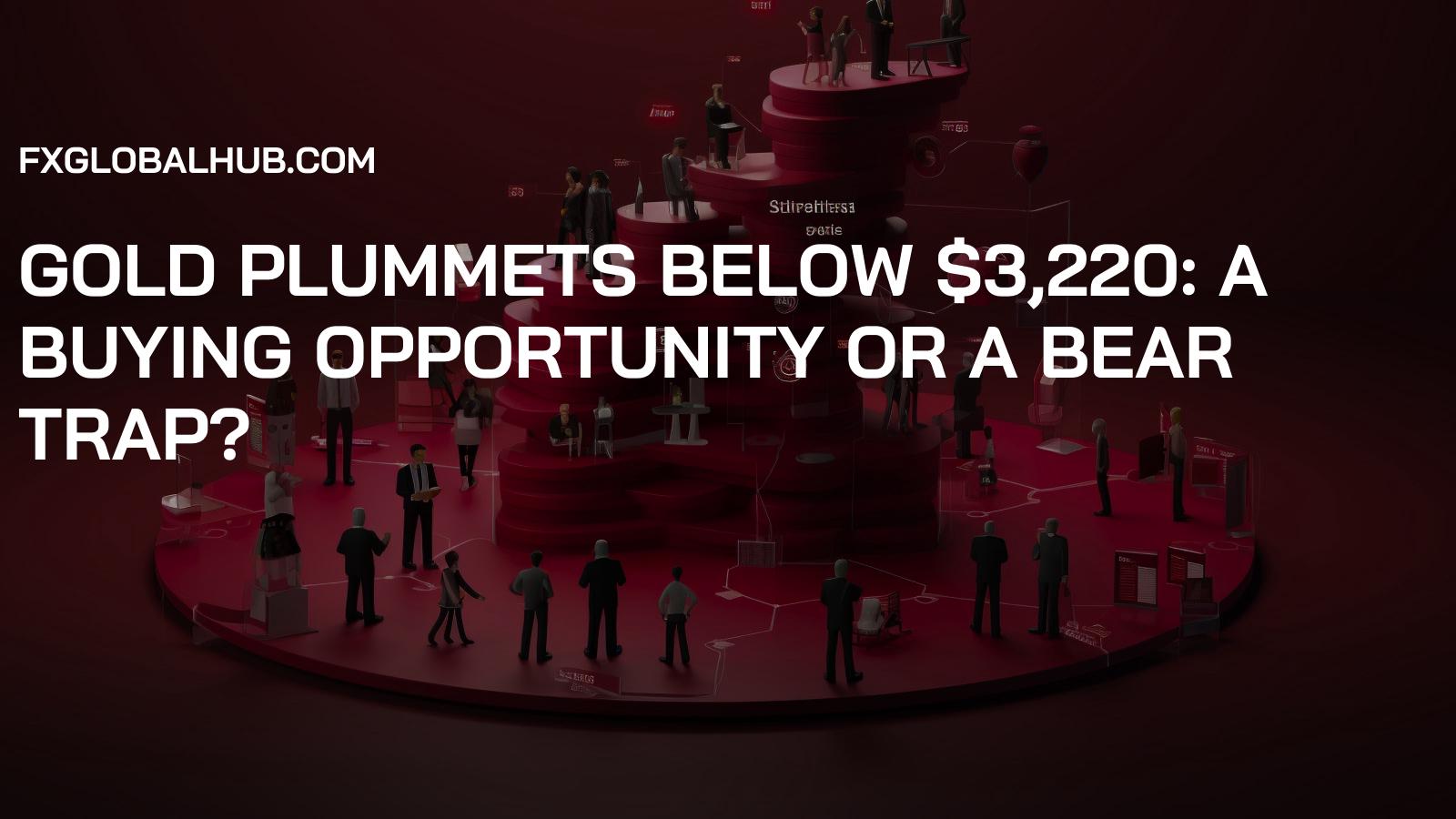 Gold Plummets Below $3,220: A Buying Opportunity or a Bear Trap?