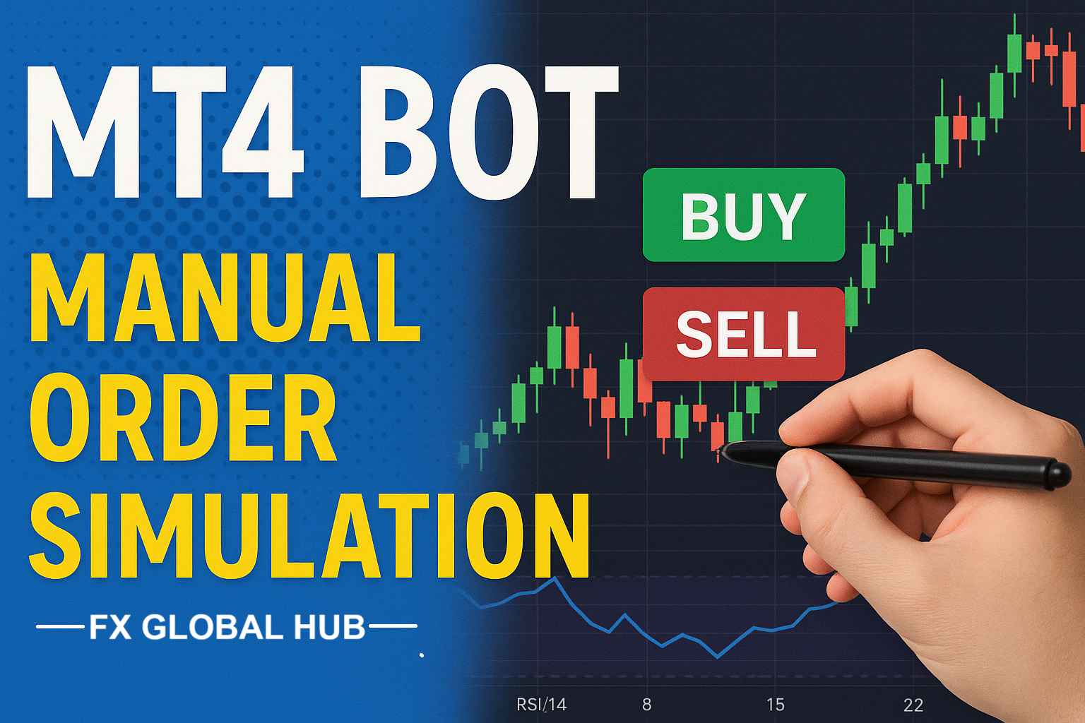 MT4 Bot: Manual Order Simulation – Trade Your Own Way