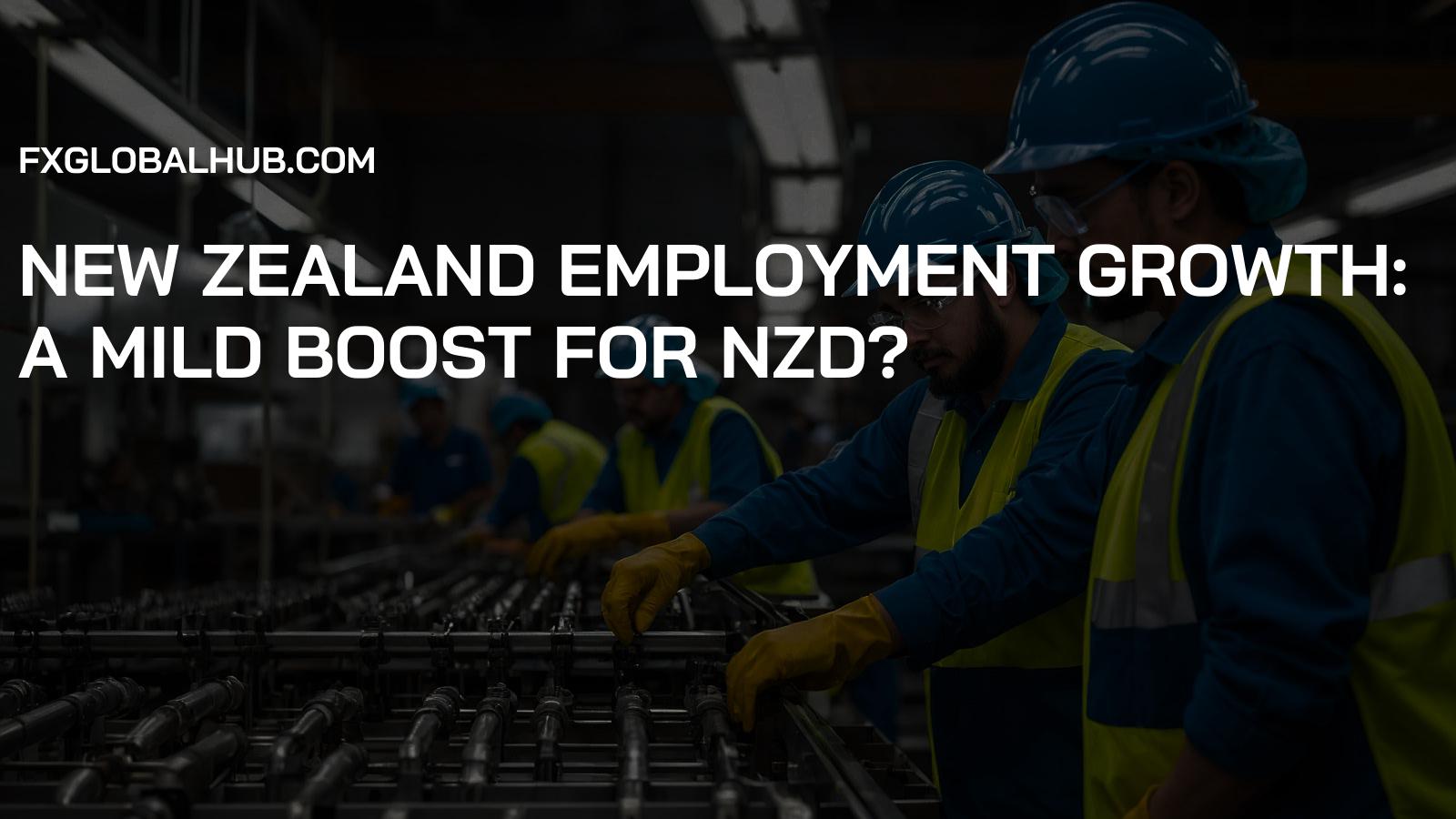 New Zealand Employment Growth: A Mild Boost for NZD?