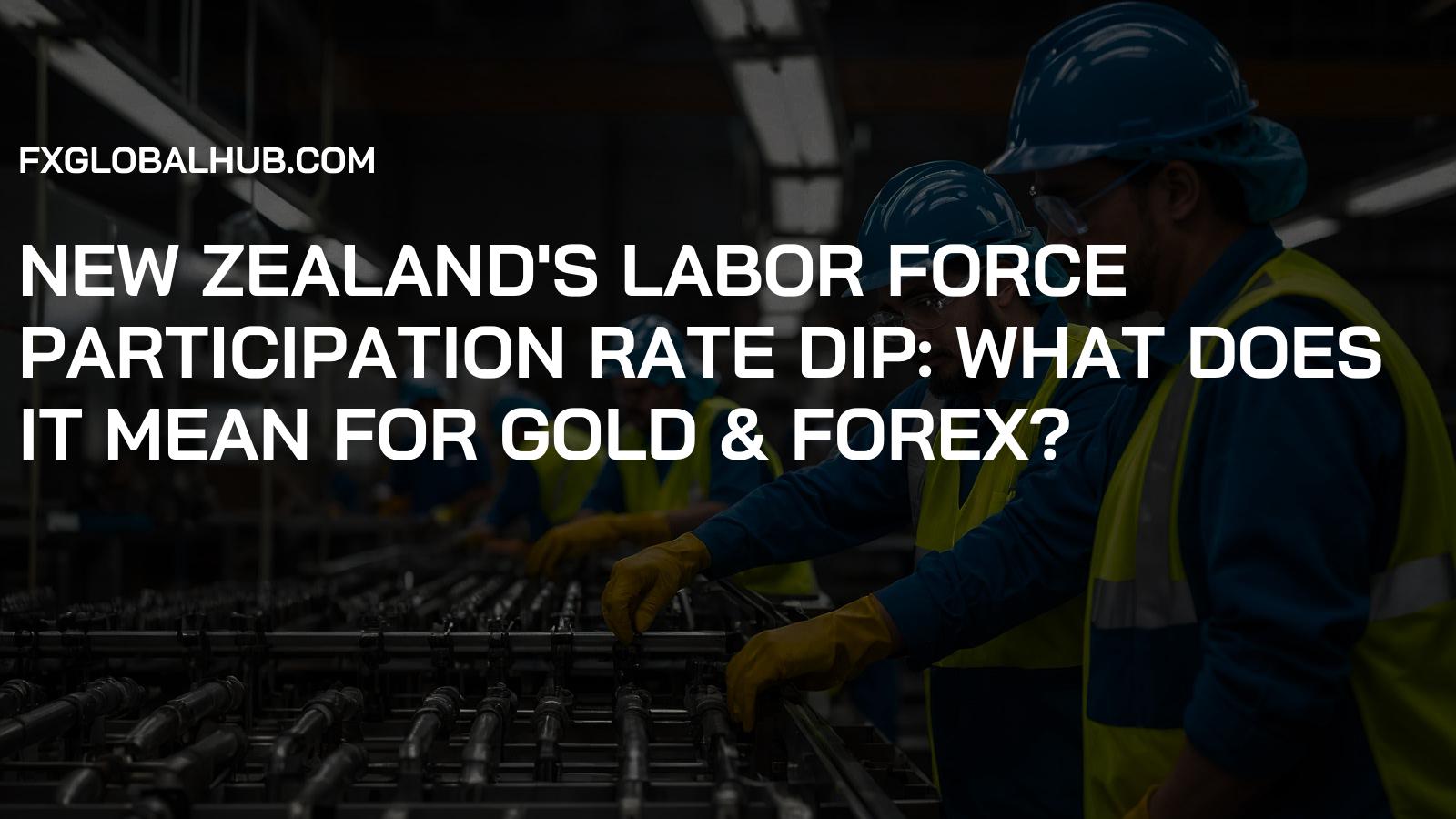 New Zealand's Labor Force Participation Rate Dip: What Does it Mean for Gold & Forex?